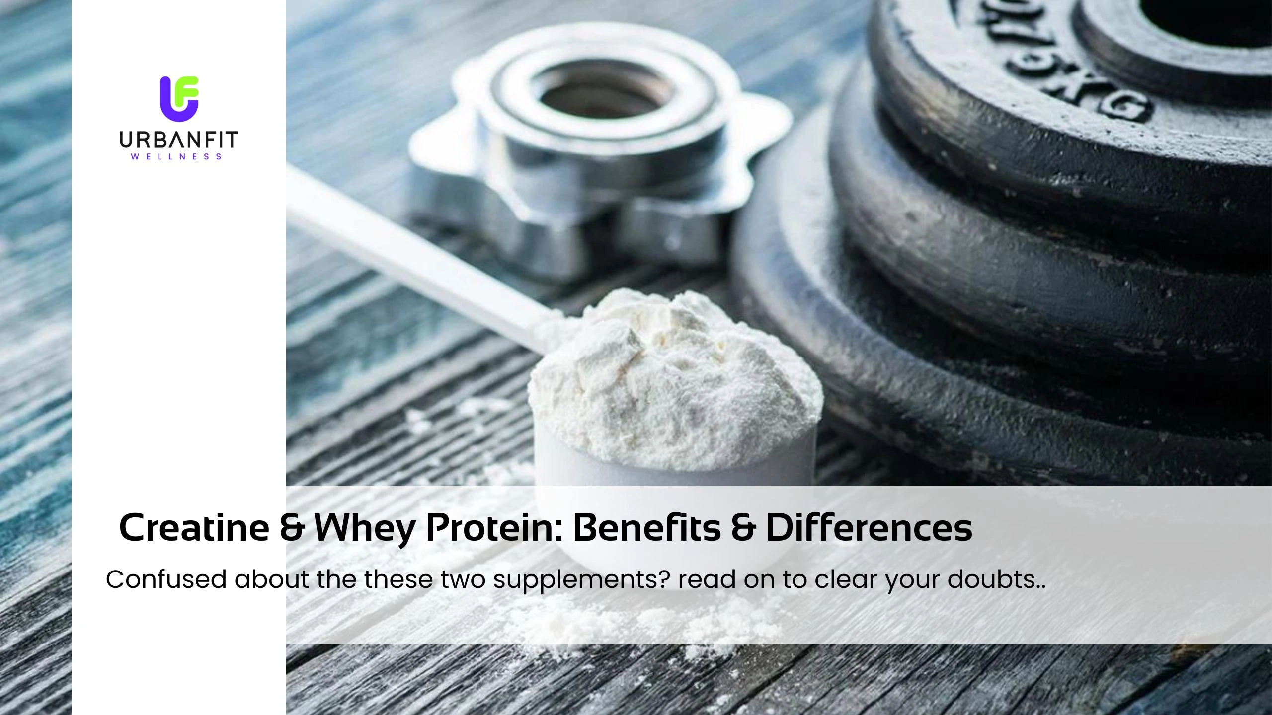 Creatine & Whey Protein : Benefits & Differences